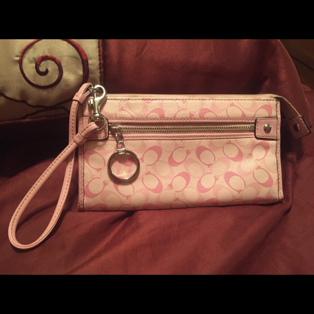 Authentic Coach Wristlet